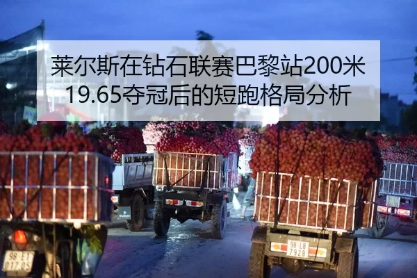 莱尔斯在钻石联赛巴黎站200米19.65夺冠后的短跑格局分析
